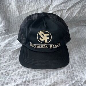 Vintage Southfork Ranch Dallas TV Show Trucker Hat Snapback 80s USA